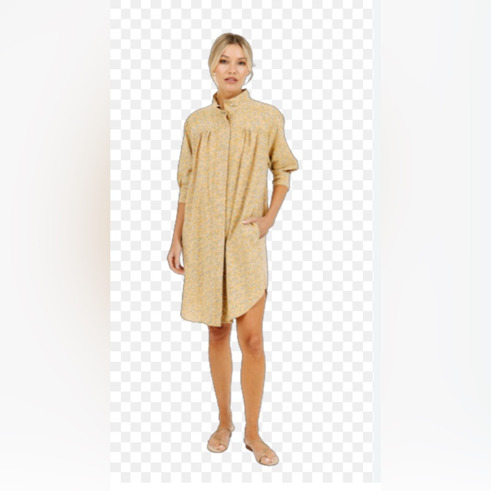 Mirth marfa dress honeysuckle